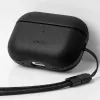 UNIQ Terra Case für AirPods Pro 2. Gen (2022/2023) - Echtes Leder, Dallas Black