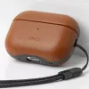 UNIQ Terra Genuine Leather Case for AirPods Pro 2nd Generation (2022/2023) - Toffee Brown