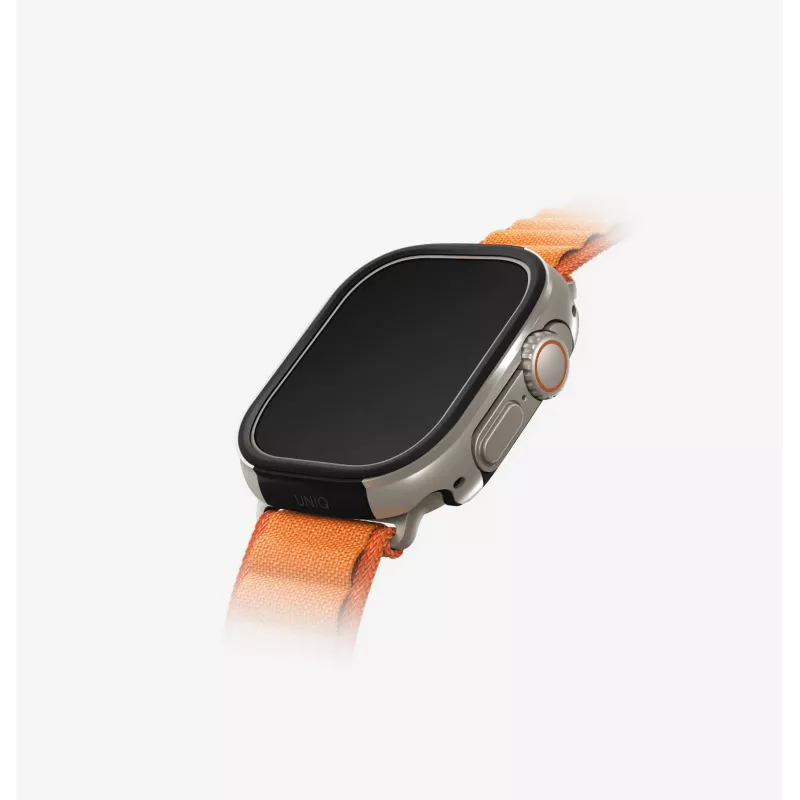 UNIQ Valencia Protective Case für Apple Watch Ultra / Ultra 2 / Ultra 3 49mm, Midnight Black