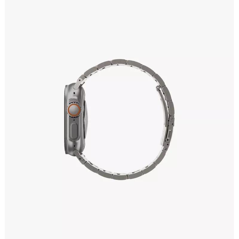 UNIQ Osta Apple Watch Band 42/44/45/49mm Stainless Steel Silver/Titanium Silver
