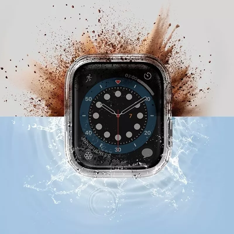 UNIQ Nautic Case für Apple Watch Series 7/8/9 41mm Clear/Dove