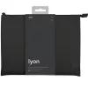 UNIQ Lyon Laptop Sleeve 14 inch Midnight Black Waterproof RPET
