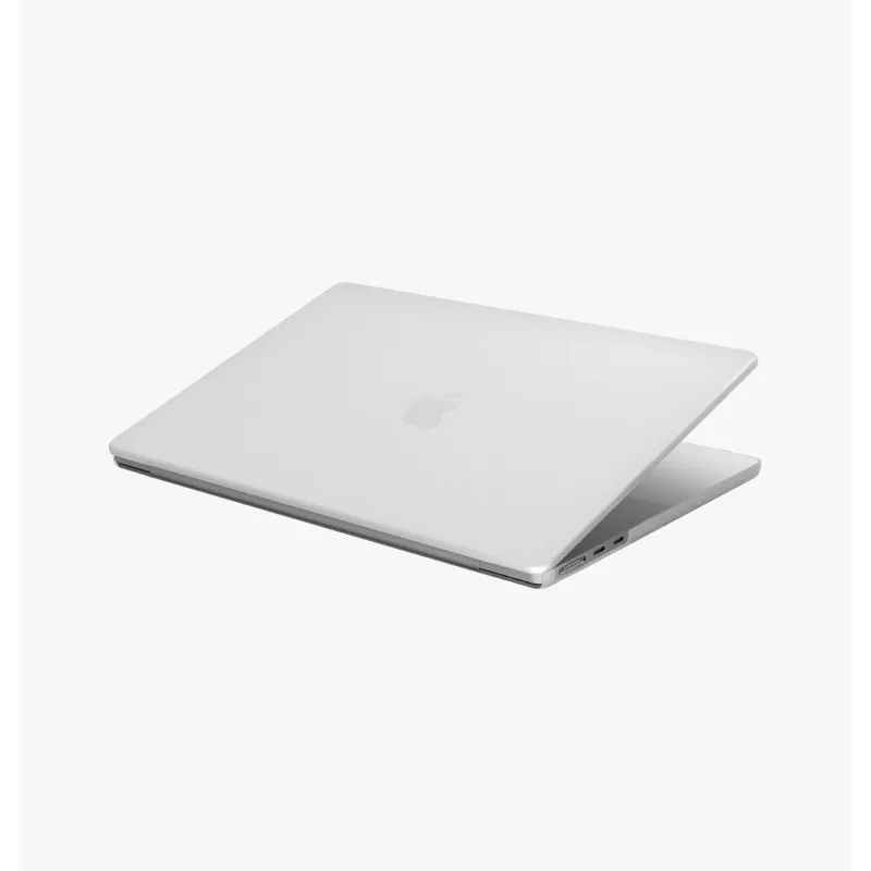 UNIQ Claro Hard Shell Case für MacBook Air 15 M2/M3/M4/M5 (2023-2026) - Smoke Matte Grey