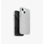 UNIQ Lino Hue Magclick Charging Case für iPhone 15/14/13 6,1 Zoll - Kreidegrau