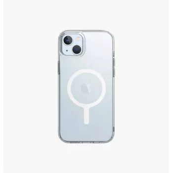UNIQ LifePro Xtreme MagClick Charging Case für iPhone 15 Plus / 14 Plus 6,7 Zoll Frost Clear