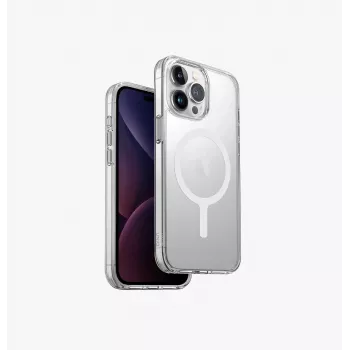 UNIQ LifePro Xtreme iPhone 15 Pro Max 6.7 Zoll Magclick Charging Frost Clear Case