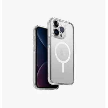 UNIQ Combat Case für iPhone 15 Pro Max 6,7 Zoll MagClick Charging Weiß