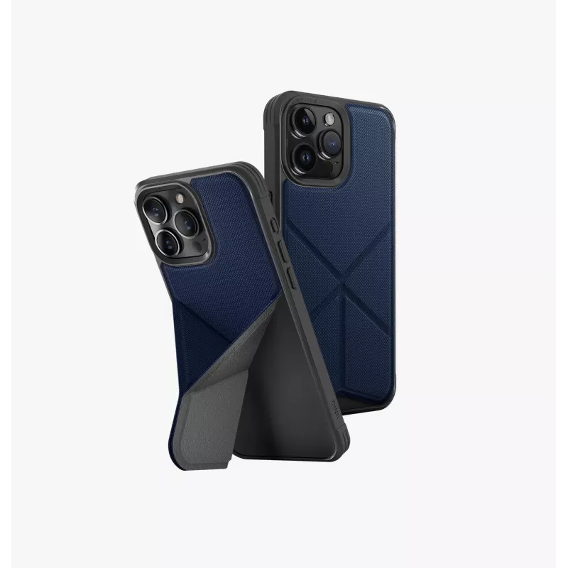 UNIQ Transforma Case für iPhone 15 Pro Max 6,7 Zoll MagClick Laden Ebony Black