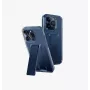 UNIQ Heldro Mount with Stand Case für iPhone 15 Pro Max 6,7 Zoll Ultramarin Deep Blue