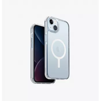 UNIQ Combat Case für iPhone 15 Plus / 14 Plus 6,7 Zoll Magclick Charging Weiß