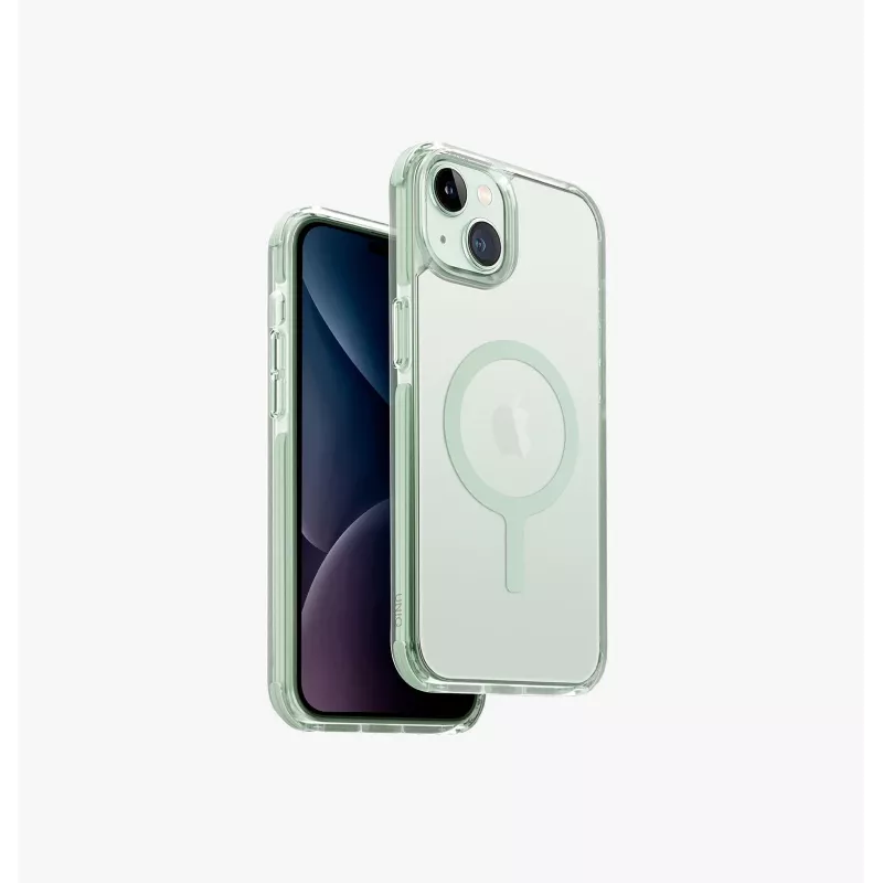 UNIQ Combat Case für iPhone 15 Plus / 14 Plus 6,7 Zoll Magclick Charging Weiß