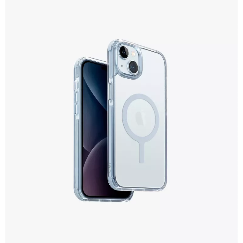 UNIQ Combat Case für iPhone 15 Plus / 14 Plus 6,7 Zoll Magclick Charging Weiß