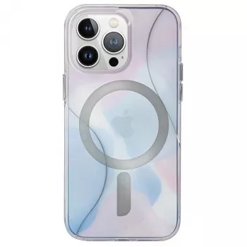 UNIQ Coehl Palette Case für Apple iPhone 15 Pro Max 6,7 Zoll mit magnetischem Laden, Dusk Blue
