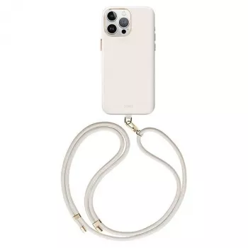 UNIQ Coehl Case für iPhone 15 Pro Max 6,7 Zoll Magnetic Charging Ivory/Creme