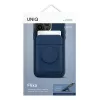 UNIQ Flixa Magnetic Wallet Stand für MagSafe iPhone 12-15 Serie, Marineblau