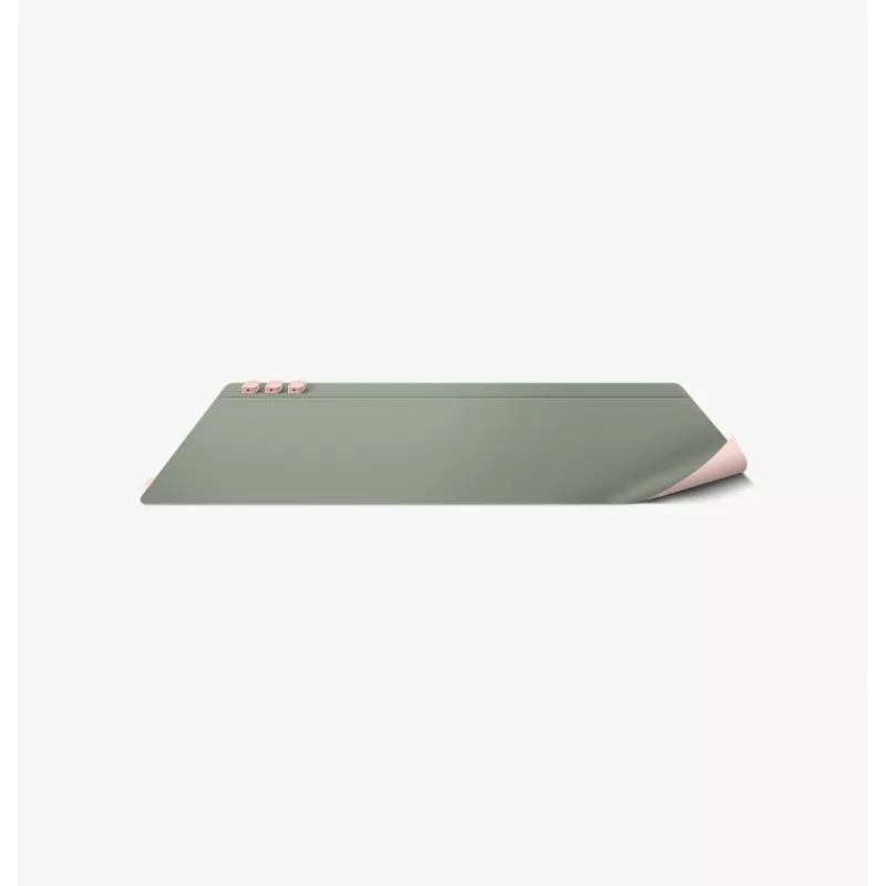 UNIQ Hagen Reversible Magnetic Desk Pad Canary Yellow / Chalk Grey