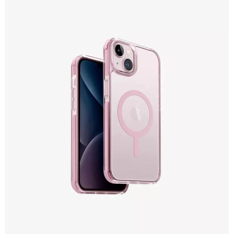 UNIQ Combat Case für iPhone 15 Plus / 14 Plus 6,7 Zoll Maglick Charging Cool Mint