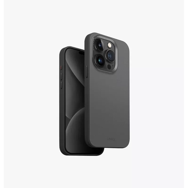 UNIQ Lyden DS Magclick Charging Case für iPhone 15 Pro 6.1 Zoll Kanariengelb / Flintgrau