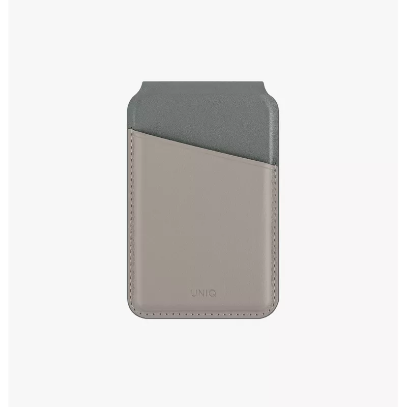 UNIQ Lyden DS Magnetic Wallet RFID Phone Stand Canary Yellow / Flint Grey