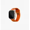 UNIQ Stride Apple Watch Armband 42/44/45/49mm FKM Gummi Kreidegrau
