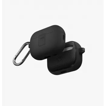 UNIQ Clyde Lock Case für AirPods Pro 2 (2022/2023) - Charcoal/Dark Grey