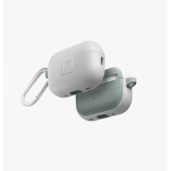UNIQ Clyde Lock Case für AirPods Pro 2 (2022/2023) - Taubenweiß / Soft Mint