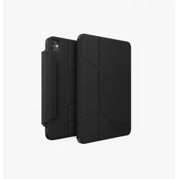 UNIQ Ryze 360 Folio Case für iPad Pro 11 Zoll M4 2024 / M5 2025, Mitternachtsschwarz