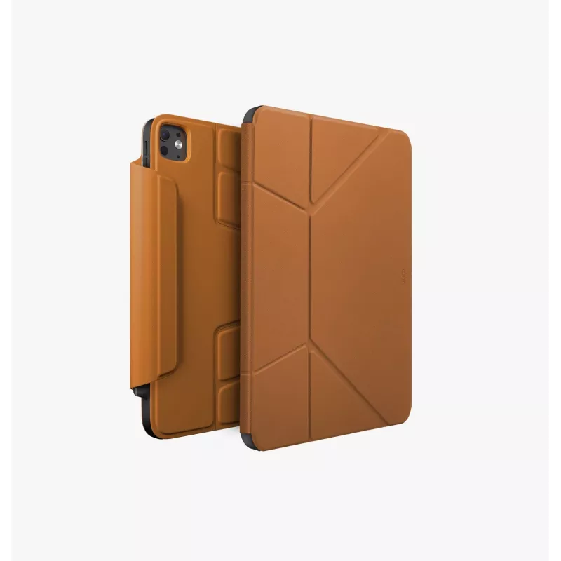 UNIQ Ryze 360 Folio Case für iPad Pro 11 Zoll M4 2024 / M5 2025, Mitternachtsschwarz