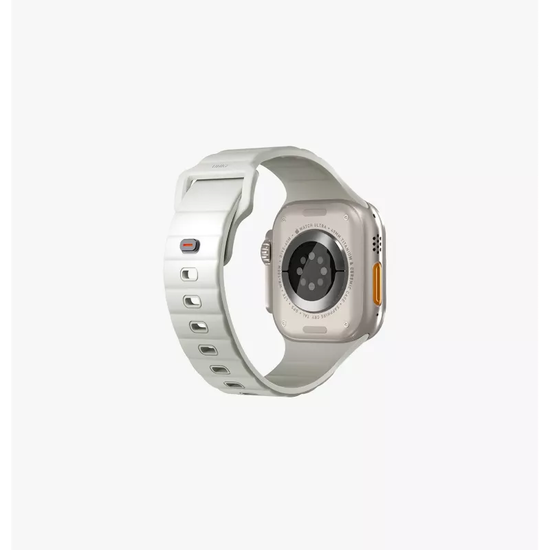 UNIQ Stride SE Apple Watch 42/41/40mm FKM Rubber Strap Lume Midnight Green
