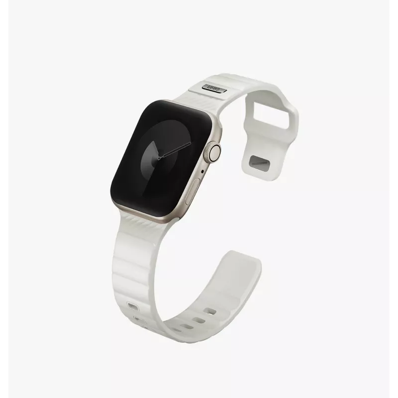 UNIQ Stride SE Apple Watch 42/41/40mm FKM Rubber Strap Lume Midnight Green