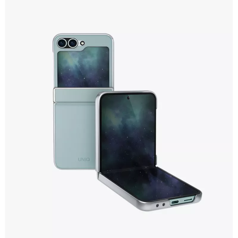 UNIQ Ora Case für Samsung Galaxy Z Flip6 / Z Flip7 FE, Schwarz