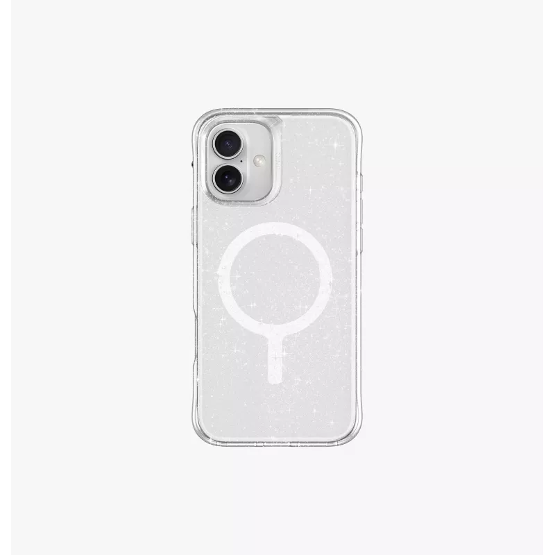 UNIQ LifePro Xtreme Magclick Charging Case für iPhone 16 Plus 6,7 Zoll Transparent Tinsel Lucent