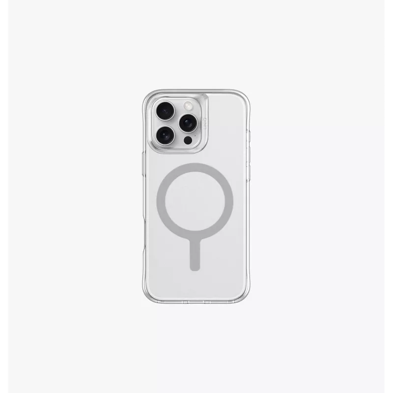 UNIQ LifePro Xtreme MagClick Case für iPhone 16 Pro 6,3 Zoll Rauchgrau