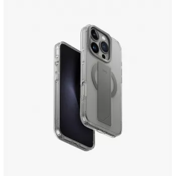 UNIQ Heldro Max Case für iPhone 16 Pro 6,3 Zoll Magclick Laden Clear Lucent
