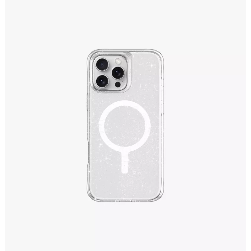 UNIQ LifePro Xtreme Case für iPhone 16 Pro Max 6,9 Zoll MagClick Laden Transparent/Tinsel Lucent