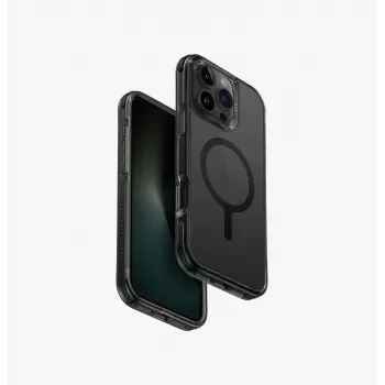 UNIQ Combat Case für iPhone 16 Pro Max 6,9 Zoll Magclick Laden Carbon Black