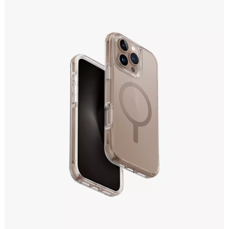 UNIQ Combat Case für iPhone 16 Pro Max 6,9 Zoll Magclick Laden Carbon Black