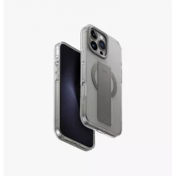 UNIQ Heldro Max Case für iPhone 16 Pro Max 6,9 Zoll MagClick Laden Klar Transparent