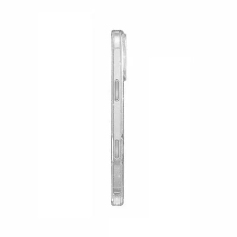 UNIQ Coehl Lumino Case für iPhone 16 6,1 Zoll Magnetisches Laden Funkelndes Silber