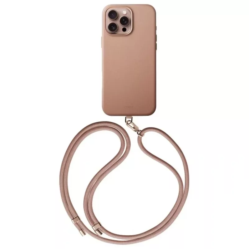 UNIQ Coehl Muse Magnetic Charging Case for Apple iPhone 16 Pro 6.3 inch Dusty Nude
