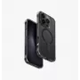 UNIQ Eleva mit Vertica Stand Hülle für iPhone 16 Pro 6,3 Zoll Carbon Black