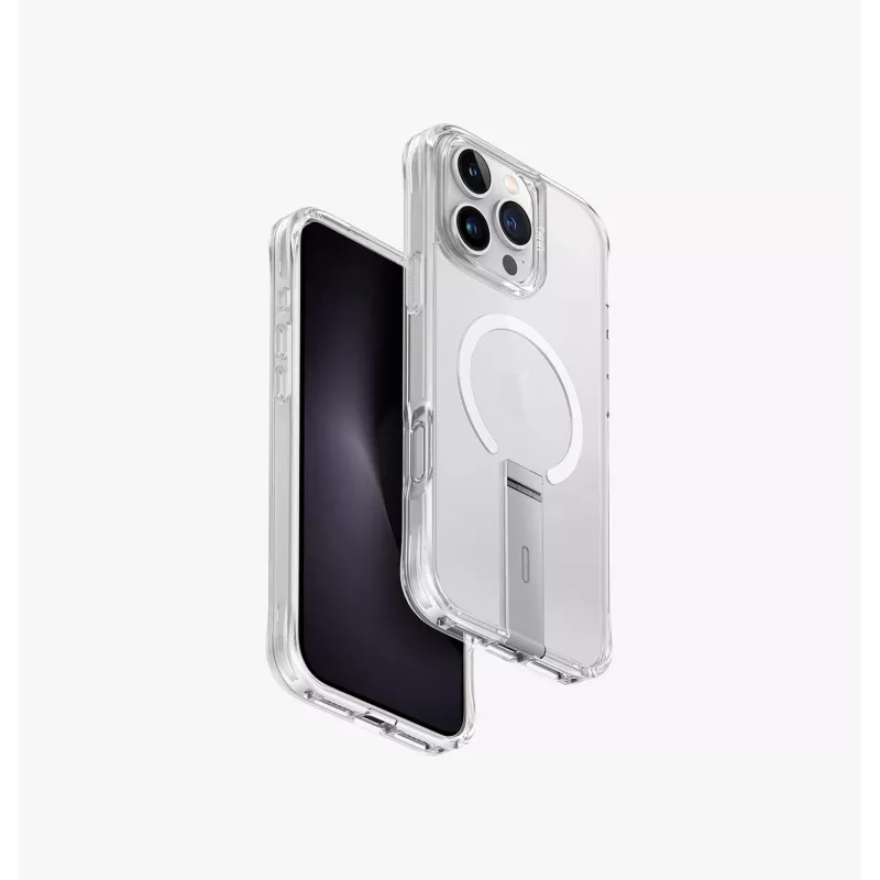 UNIQ Eleva Case with Vertica Stand for iPhone 16 Pro Max 6.9 inch Carbon Black