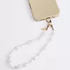 UNIQ Coehl Perla Handschlaufe Universal Phone Lanyard für Handgelenk, Weißperle