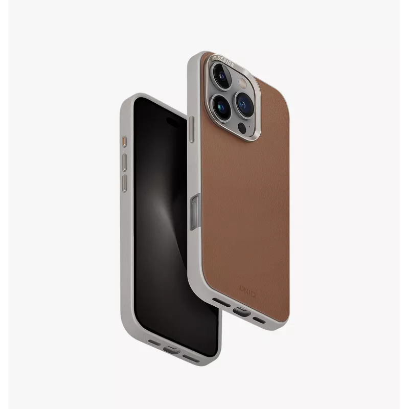 UNIQ Lyden DS MagClick Charging Case für iPhone 16 Pro 6,3 Zoll Washed Blue-Black