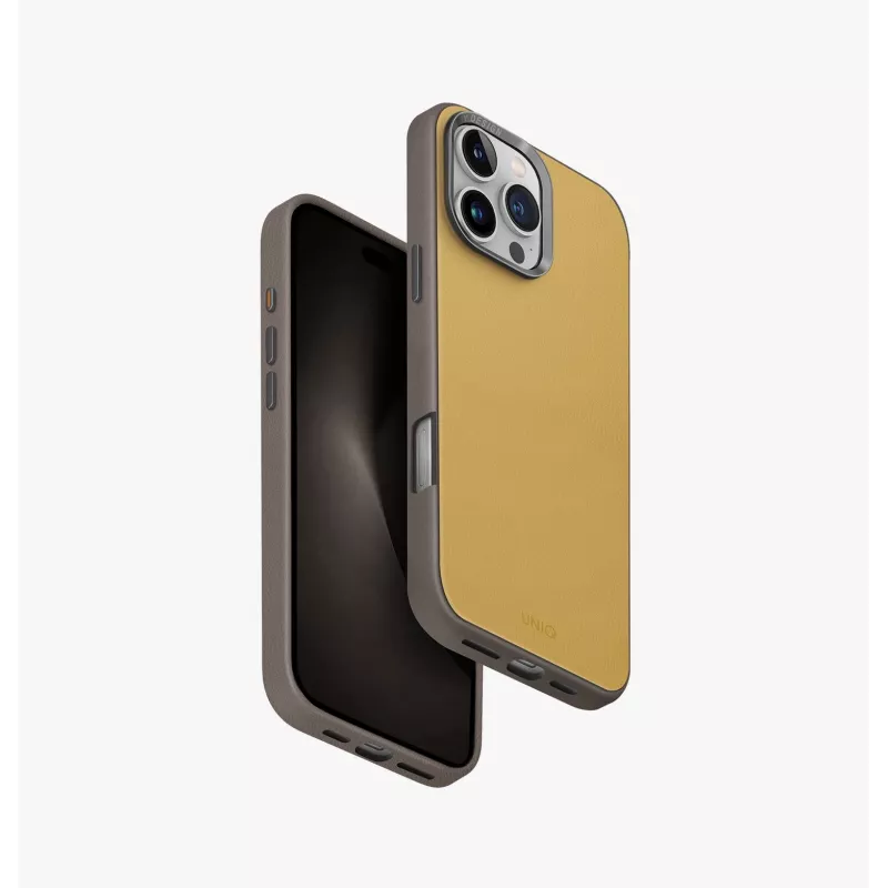 UNIQ Lyden DS Case für iPhone 16 Pro Max 6,9 Zoll Magclick Charging - Carmel/Ivory