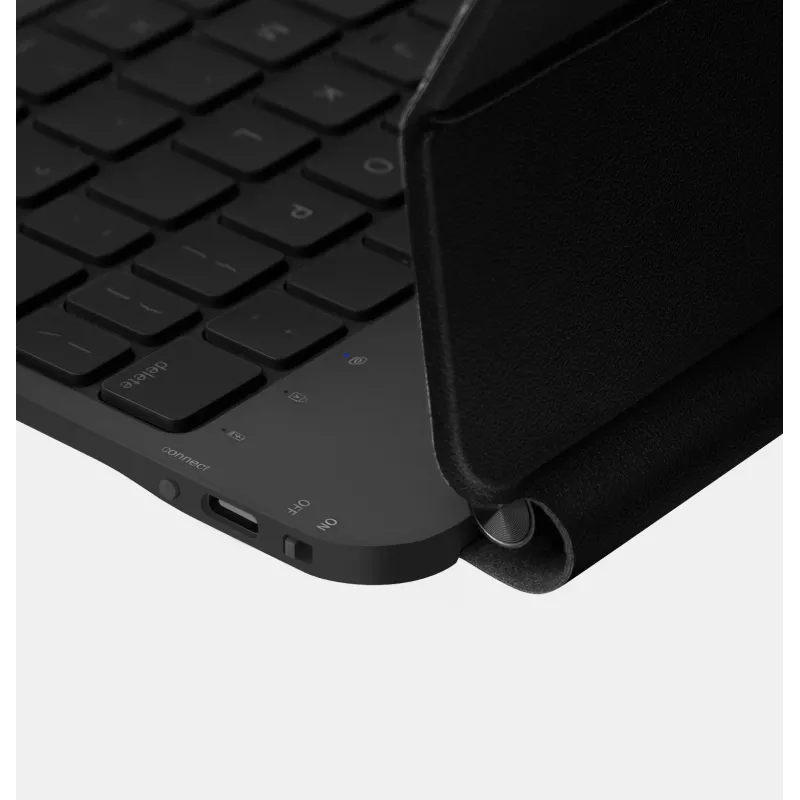 UNIQ Venno Pro Magnetic Smart Keyboard Case für iPad Pro 13 M4 2024 / M5 2025, Schwarz