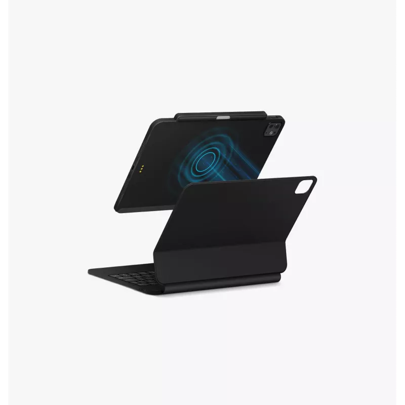 UNIQ Axel Case für iPad Pro 13 M4 2024 / M5 2025, Schwarz