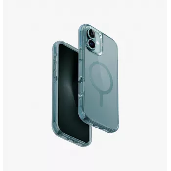 UNIQ Combat Case für iPhone 16 Plus 6,7 Zoll MagClick Ladefunktion Teal Green