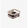 UNIQ Valencia Apple Watch Series 46mm Bumper-Hülle, Titanium Silver