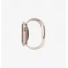 UNIQ Valencia Apple Watch Series 46mm Bumper-Hülle, Titanium Silver
